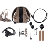 Наушники активные ShotTime с подключением к радиостанции, NRR 26dB, Tan ST-AE-282-M-T