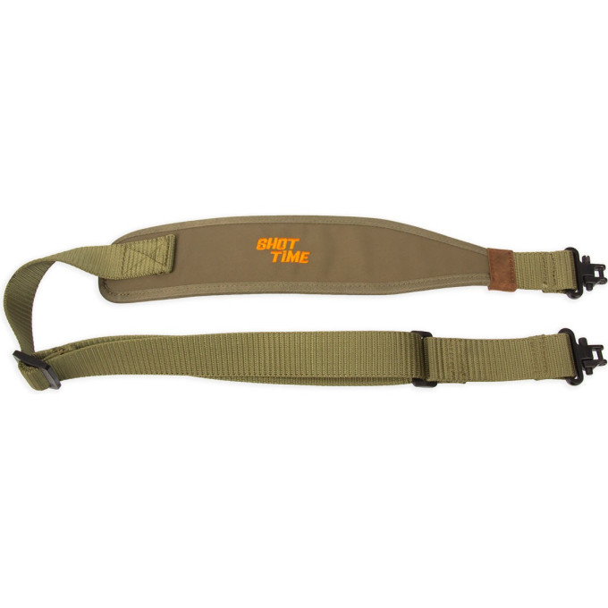 Ремень оружейный SHOTTIME 7х87-118 олива ST-GS-7-OD